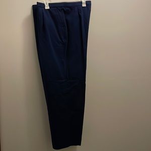 Zipper front button pants